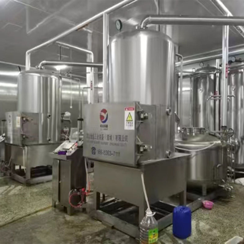 江蘇連云港客戶制作香酥小黃魚試機(jī)現(xiàn)場